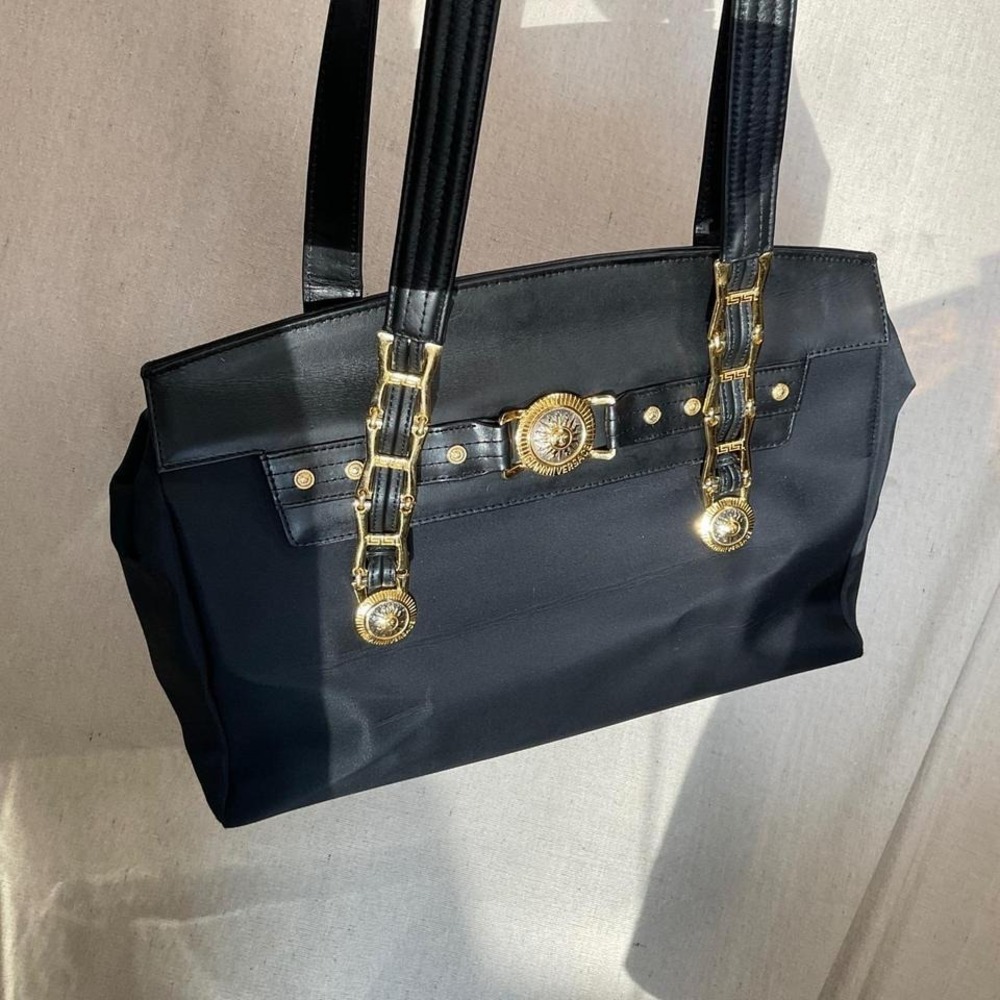 Near MINT Vtg Gianni‎ Versace Sunburst Shoulder Bag | rare 90s Collector Piece